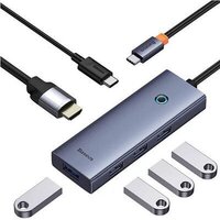 USB-хаб Baseus UltraJoy Series 6-Port Hub B00052807813-01 - Превью изображения №4 — Интернет-магазин ПроЗаказ