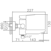 Смеситель Ledeme L73103 - Превью изображения №2 — Интернет-магазин ПроЗаказ