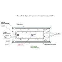 Ванна Aquanet Bright 175x70 - Превью изображения №12 — Интернет-магазин ПроЗаказ