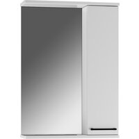 Айсберг Шкаф с зеркалом для ванной Контраст 50 (правый)