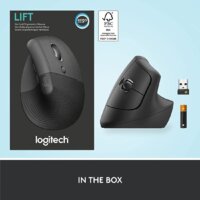 Вертикальная мышь Logitech Lift (графит) - Превью изображения №7 — Интернет-магазин ПроЗаказ