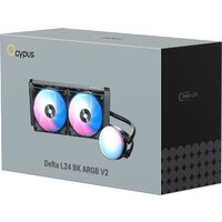 Система жидкостного охлаждения для процессора Ocypus Delta L24 BK ARGB V2 (черный) - Превью изображения №8 — Интернет-магазин ПроЗаказ