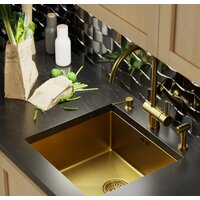 Кухонная мойка Mixline 548566 (золото, 3 мм) - Превью изображения №3 — Интернет-магазин ПроЗаказ