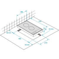 Варочная панель BEKO HDMC 32400 TX - Превью изображения №2 — Интернет-магазин ПроЗаказ