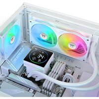 Система жидкостного охлаждения для процессора Thermaltake TH240-S V3 ARGB Sync Snow Edition CL-W471-PL12SW-A - Превью изображения №5 — Интернет-магазин ПроЗаказ