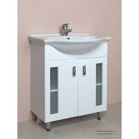  Onika Тумба под умывальник Кристалл 65.18 (белый) [106513] - Превью изображения №2 — Интернет-магазин ПроЗаказ