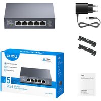 Неуправляемый коммутатор Cudy HS105 1.0 - Превью изображения №4 — Интернет-магазин ПроЗаказ