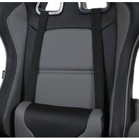 Игровое (геймерское) кресло Brabix GT Racer GM-100 (черный/серый) - Превью изображения №8 — Интернет-магазин ПроЗаказ