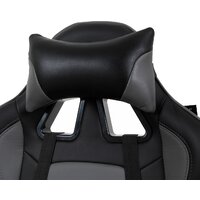 Игровое (геймерское) кресло Brabix GT Racer GM-100 (черный/серый) - Превью изображения №7 — Интернет-магазин ПроЗаказ