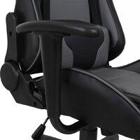 Игровое (геймерское) кресло Brabix GT Racer GM-100 (черный/серый) - Превью изображения №11 — Интернет-магазин ПроЗаказ