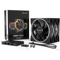 Комплект вентиляторов для корпуса с контроллером be quiet! Light Wings 140mm PWM High-Speed Triple-Pack BL079 - Превью изображения №6 — Интернет-магазин ПроЗаказ