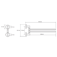 Держатель для полотенца Bemeta Omega 104204102 - Превью изображения №2 — Интернет-магазин ПроЗаказ