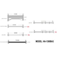 Блок питания 1stPlayer NGDP Platinum 1300W HA-1300BA3-WH - Превью изображения №2 — Интернет-магазин ПроЗаказ