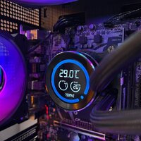 Система жидкостного охлаждения для процессора dark Flash DN240D (белый) - Превью изображения №4 — Интернет-магазин ПроЗаказ