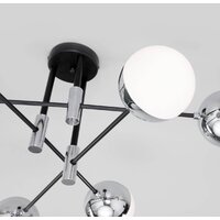 Люстра средней высоты Евросвет Nuvola 70129/6 (хром) - Превью изображения №3 — Интернет-магазин ПроЗаказ