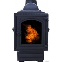 Свободностоящая печь-камин ComfortProm Чугун со стеклом 26 м3 - Превью изображения №4 — Интернет-магазин ПроЗаказ