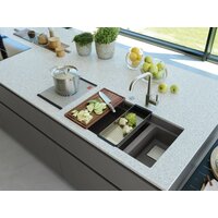 Кухонная мойка Franke Kanon KNG 160-46-21 125.0528.639 (каменно-серый) - Превью изображения №5 — Интернет-магазин ПроЗаказ
