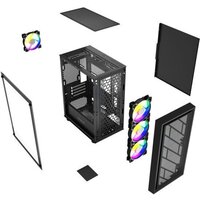 Корпус Powercase Mistral Micro EM16 CMMEM16B-L4 - Превью изображения №7 — Интернет-магазин ПроЗаказ