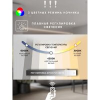 Припотолочная люстра Aitin Pro D18057B/5 (белый RGB) - Превью изображения №8 — Интернет-магазин ПроЗаказ