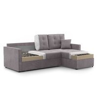 Угловой диван Mio Tesoro Santiago 114 (Savana Chocolate) - Превью изображения №6 — Интернет-магазин ПроЗаказ