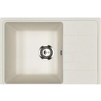 Кухонная мойка Practik PR-M 600-001 (белый камень) - Превью изображения №1 — Интернет-магазин ПроЗаказ