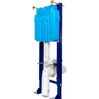 Инсталляция для унитаза SIAMP Bcu Ingenio с панелью Cut (хром глянец) - Превью изображения №6 — Интернет-магазин ПроЗаказ