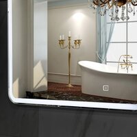  Пекам Зеркало Marta 1 90x60 marta1-90x60s (с подсветкой и сенсором на прикосновение) - Превью изображения №9 — Интернет-магазин ПроЗаказ