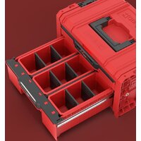 Ящик для инструментов Qbrick System PRO Drawer 2 Toolbox 2.0 Expert Red Ultra SKRQPROD2E2CCZEPG001 - Превью изображения №3 — Интернет-магазин ПроЗаказ