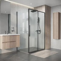 Душевой уголок Niagara Nova NG-34-12AGR-A80GR-34 120х80х195 (графит/прозрачное стекло) - Превью изображения №10 — Интернет-магазин ПроЗаказ