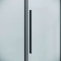 Душевой уголок Niagara Nova NG-34-12AGR-A80GR-34 120х80х195 (графит/прозрачное стекло) - Превью изображения №2 — Интернет-магазин ПроЗаказ