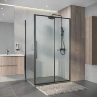 Душевой уголок Niagara Nova NG-34-12AGR-A80GR-34 120х80х195 (графит/прозрачное стекло) - Превью изображения №8 — Интернет-магазин ПроЗаказ