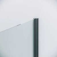 Душевой уголок Niagara Nova NG-34-12AGR-A80GR-34 120х80х195 (графит/прозрачное стекло) - Превью изображения №6 — Интернет-магазин ПроЗаказ