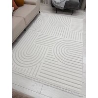 Ковер для жилой комнаты Radjab Carpet Поло Прямоугольник PL 255 12571RK (2.4x3.4, Cream) - Превью изображения №5 — Интернет-магазин ПроЗаказ
