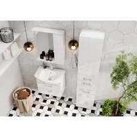  Volna Шкаф с зеркалом Joli 60 R (белый) - Превью изображения №4 — Интернет-магазин ПроЗаказ