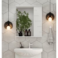  Volna Шкаф с зеркалом Joli 60 R (белый) - Превью изображения №8 — Интернет-магазин ПроЗаказ