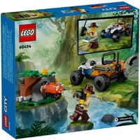 Конструктор LEGO City Jungle 60424 Квадроцикл для исследования джунглей - Превью изображения №2 — Интернет-магазин ПроЗаказ