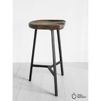 Табурет Stal-Massiv PopART-65 (дуб мореный/черный) - Превью изображения №12 — Интернет-магазин ПроЗаказ