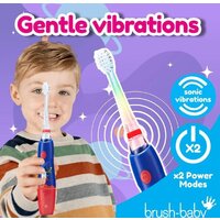 Электрическая зубная щетка Brush-Baby KidzSonic Rocket - Превью изображения №5 — Интернет-магазин ПроЗаказ