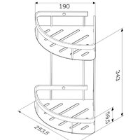 AM.PM Полка Sense L A7454200 - Превью изображения №2 — Интернет-магазин ПроЗаказ