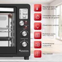 Мини-печь TurboTronic TT-DEV45 - Превью изображения №7 — Интернет-магазин ПроЗаказ