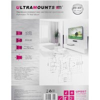 Кронштейн для телевизора Ultramounts UM897 (черный) - Превью изображения №10 — Интернет-магазин ПроЗаказ