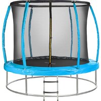 Батут Sundays Favorite Premium 8FT (голубой, с сеткой, с лестницей) - Превью изображения №6 — Интернет-магазин ПроЗаказ