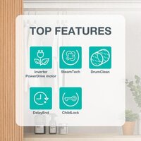 Стиральная машина Gorenje W3NGPI62SBS/PL - Превью изображения №3 — Интернет-магазин ПроЗаказ