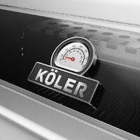 Газовый гриль для дачи Koler Krone S1 Silver KK-S1/S - Превью изображения №13 — Интернет-магазин ПроЗаказ