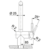 Смеситель Franke Atlas Neo Pull Out (нержавеющая сталь) - Превью изображения №3 — Интернет-магазин ПроЗаказ