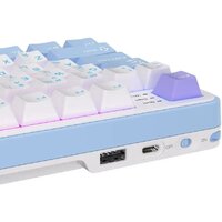 Клавиатура Royal Kludge RK-S98 RGB Taro Milk (RK Cream) - Превью изображения №9 — Интернет-магазин ПроЗаказ