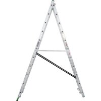 Лестница-стремянка Новая высота NV 222 алюминиевая двухсекционная 2x11 ступеней - Превью изображения №3 — Интернет-магазин ПроЗаказ