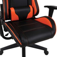 Игровое (геймерское) кресло Brabix GT Racer GM-100 (черный/оранжевый) - Превью изображения №10 — Интернет-магазин ПроЗаказ