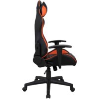 Игровое (геймерское) кресло Brabix GT Racer GM-100 (черный/оранжевый) - Превью изображения №2 — Интернет-магазин ПроЗаказ