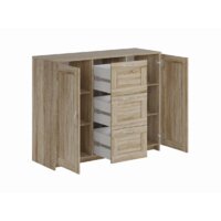 Комод Mio Tesoro Сириус 2 двери и 3 ящика 117x95 2.02.03.340.3 (дуб сонома) - Превью изображения №2 — Интернет-магазин ПроЗаказ